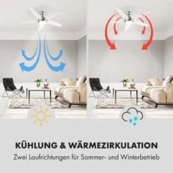 [Wiederverpackt] Bolero 2-in-1-Deckenventilator -KLarstein Verkaufsgeschäft 10034683 de 0004 logo 1
