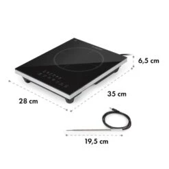 Cook N Roll Induktionskochfeld -KLarstein Verkaufsgeschäft 10034708 yy 0009 logo Klarstein Cook n Roll Induktionskochfeld schwarz