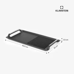 Delicatessa Grill Pan Grillplatte -KLarstein Verkaufsgeschäft 10034722 yy 0011 dimensions