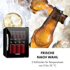 Beersafe M Onyx Getränkekühlschrank Mit Glastür 33 Liter -KLarstein Verkaufsgeschäft 10034847 de 0005 logo