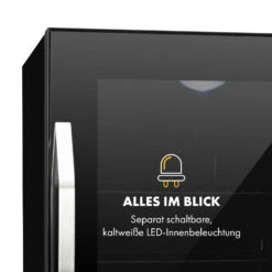 Beersafe M Onyx Getränkekühlschrank Mit Glastür 33 Liter -KLarstein Verkaufsgeschäft 10034847 de 0006 logo