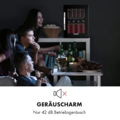 Beersafe M Onyx Getränkekühlschrank Mit Glastür 33 Liter -KLarstein Verkaufsgeschäft 10034847 de 0008 logo