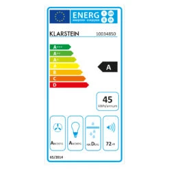 [Wiederverpackt] Structura Inselhaube -KLarstein Verkaufsgeschäft 10034850 energy label 1