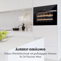 Vinsider 24 Built-In Uno Einbau-Weinkühlschrank -KLarstein Verkaufsgeschäft 10034852 de 0002 logo
