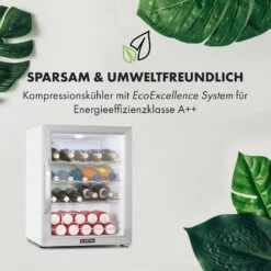 Beersafe XL Crystal White Getränkekühlschrank Mit Glastür 60 Liter -KLarstein Verkaufsgeschäft 10034892 de 0003 logo