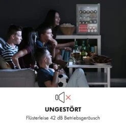 Beersafe XL Crystal White Getränkekühlschrank Mit Glastür 60 Liter -KLarstein Verkaufsgeschäft 10034892 de 0008 logo