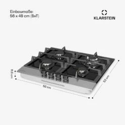 [Wiederverpackt] Alchemist 4 Zonen Gaskochfeld -KLarstein Verkaufsgeschäft 10034969 de 0007 usp