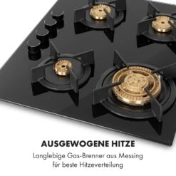 [Wiederverpackt] Goldflame 4 Gaskochfeld -KLarstein Verkaufsgeschäft 10034972 de 0003 logo