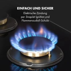 [Gebraucht] Goldflame 4 Gaskochfeld -KLarstein Verkaufsgeschäft 10034972 de 0005 logo 1