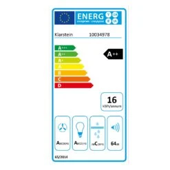 [Wiederverpackt] Limelight Dunstabzugshaube -KLarstein Verkaufsgeschäft 10034978 energy label