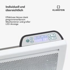 [Wiederverpackt] Hot Spot Slimcurve Double Wave 2-in-1 Konvektorheizung -KLarstein Verkaufsgeschäft 10035059 de 0005 usp