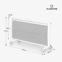 [Gebraucht] Hot Spot Slimcurve Double Wave 2-in-1 Konvektorheizung -KLarstein Verkaufsgeschäft 10035061 yy 0011 dimensions