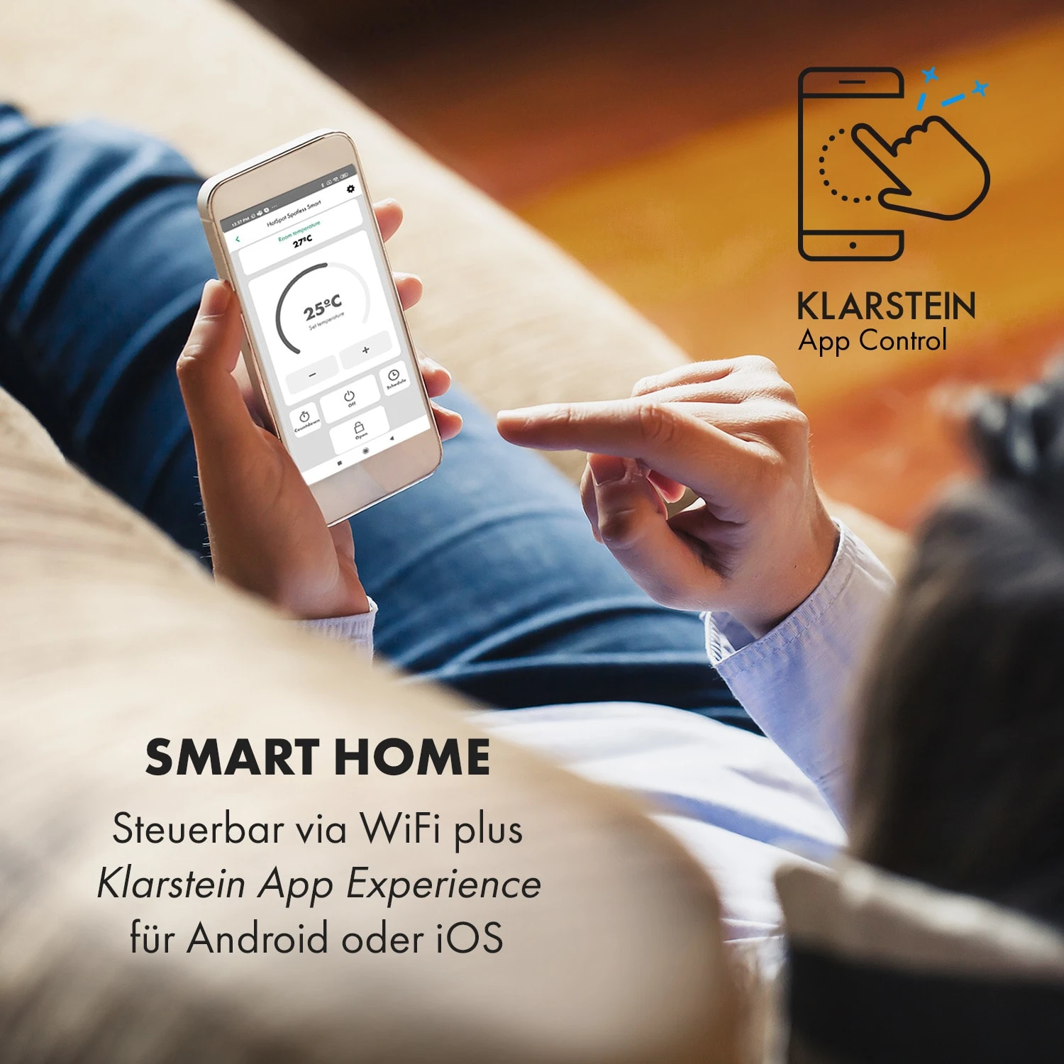 Hot Spot Crystal Reflect Smart Infrarotheizung 4 Hot Spot Crystal Reflect Smart Infrarotheizung – Bild 2