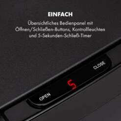 [Wiederverpackt] Touchless Black Stainless Steel Müllsammler -KLarstein Verkaufsgeschäft 10035097 de 0006 logo