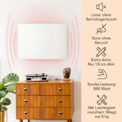 [Gebraucht] Wonderwall Air Infinite 580 Infrarotheizung Für Die Wand -KLarstein Verkaufsgeschäft 10035169 de 0002 usp