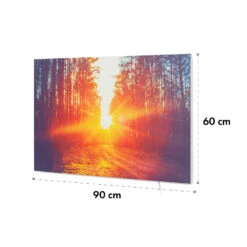 [Wiederverpackt] Wonderwall Air Art Infinite 580 Infrarotheizung Mit Bild -KLarstein Verkaufsgeschäft 10035172 yy 0011 dimensions 1