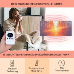 [Gebraucht] Wonderwall Air Art Infinite 720 Infrarotheizung Mit Bild -KLarstein Verkaufsgeschäft 10035173 de 0003 usp