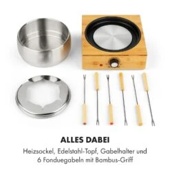 Bambus Fondue -KLarstein Verkaufsgeschäft 10035221 de 0004 logo