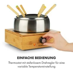 Bambus Fondue -KLarstein Verkaufsgeschäft 10035221 de 0005 logo