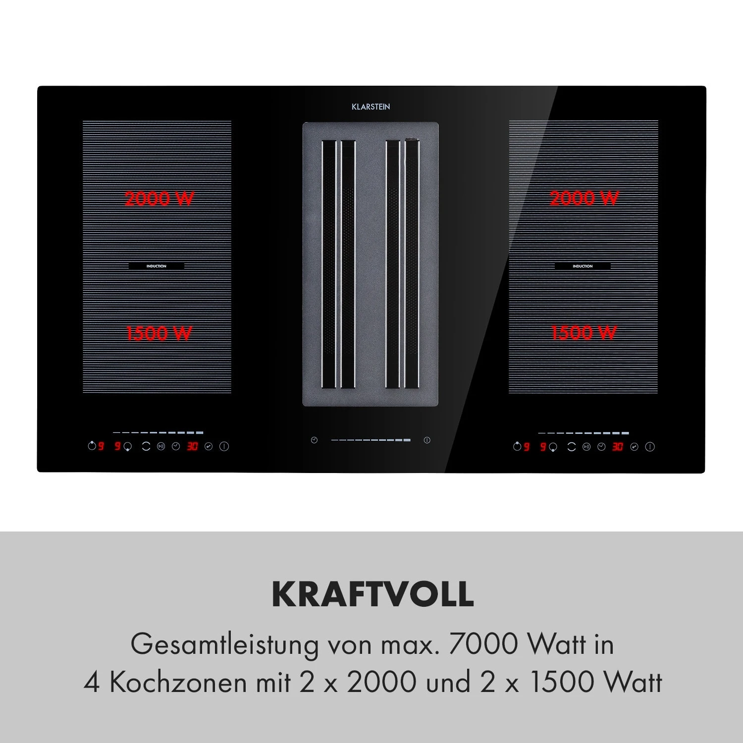 Full House 2.0 Induktionskochfeld Mit Dunstabzug 7 Full House 2.0 Induktionskochfeld Mit Dunstabzug – Bild 5