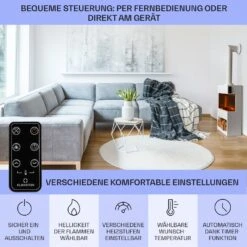 [Wiederverpackt] Zermatt Elektrokamin -KLarstein Verkaufsgeschäft 10035264 de 0006 usp