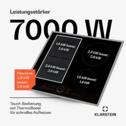 [Wiederverpackt] Delicatessa 60 Hybrid Prime Induktionskochfeld -KLarstein Verkaufsgeschäft 10035268 de 0003 usp