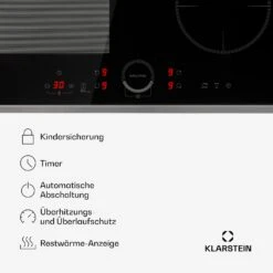 [Wiederverpackt] Delicatessa 60 Hybrid Prime Induktionskochfeld -KLarstein Verkaufsgeschäft 10035268 de 0006 usp