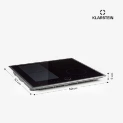 [Wiederverpackt] Delicatessa 60 Hybrid Prime Induktionskochfeld -KLarstein Verkaufsgeschäft 10035268 yy 0011 dimensions