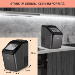Partytime Eiswürfelmaschine 14 Partytime Eiswürfelmaschine -KLarstein Verkaufsgeschäft 10035295 de 0006 usp