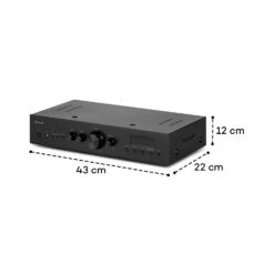 [Gebraucht] AMP-CD608 DAB HiFi Stereo-Amplifier -KLarstein Verkaufsgeschäft 10035298 yy 0011 dimensions
