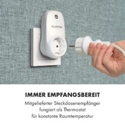 [Wiederverpackt] Midnight Sun Infrarotheizung Für Die Decke -KLarstein Verkaufsgeschäft 10035321 de 0007 logo