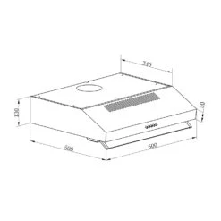 [Gebraucht] Purista Americana Unterbau-Dunstabzugshaube -KLarstein Verkaufsgeschäft 10035340 yy 0009 logo Klarstein Purista Americana 2