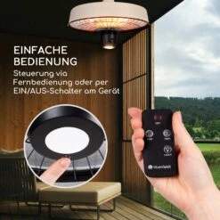 [Gebraucht] Camden Heat Deluxe Infrarot-Heizstrahler -KLarstein Verkaufsgeschäft 10035347 de 0004 logo