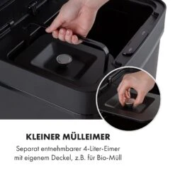 [Wiederverpackt] Royal Trash Sensor-Mülleimer -KLarstein Verkaufsgeschäft 10035365 de 0004 logo