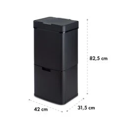 [Wiederverpackt] Royal Trash Sensor-Mülleimer -KLarstein Verkaufsgeschäft 10035365 yy 0011 logo Klarstein Royal Trash Matte Black Sensor Muelleimer