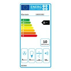 [Wiederverpackt] Eleonora 90 Dunstabzugshaube Kopffrei -KLarstein Verkaufsgeschäft 10035382 energy label