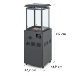 Flagranti Gasheizstrahler -KLarstein Verkaufsgeschäft 10035385 yy 0008 logo Blumfeldt Flagranti Gasheizstrahler anthrazit