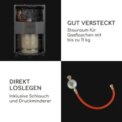 Andora Flame Gasheizofen -KLarstein Verkaufsgeschäft 10035407 de 0004 logo 1