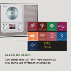 [Wiederverpackt] Scala VCD-IR Internetradio -KLarstein Verkaufsgeschäft 10035428 de 0006 logo