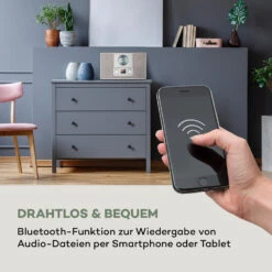 [Wiederverpackt] Scala VCD-IR Internetradio -KLarstein Verkaufsgeschäft 10035428 de 0007 logo