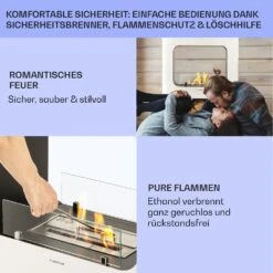 Phantasma Peña Ethanol-Kamin -KLarstein Verkaufsgeschäft 10035460 de 0006 usp