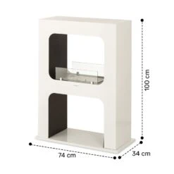 Phantasma Peña Ethanol-Kamin -KLarstein Verkaufsgeschäft 10035460 yy 0011 dimensions