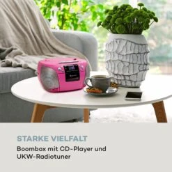 [Wiederverpackt] Harper CD Boombox -KLarstein Verkaufsgeschäft 10035463 de 0002 logo