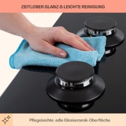 [Gebraucht] Illuminosa 5 Gaskochfeld -KLarstein Verkaufsgeschäft 10035465 de 0007 usp