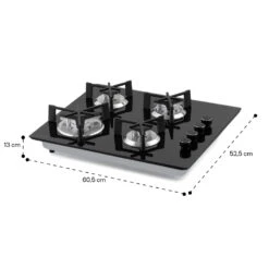 [Wiederverpackt] Trifecta 4 Gaskochfeld -KLarstein Verkaufsgeschäft 10035469 yy 0011 dimensions
