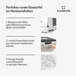 [Gebraucht] Icefestival Bullet Eiswürfelmaschine -KLarstein Verkaufsgeschäft 10035578 de 0004 usp