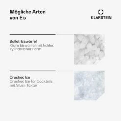 [Gebraucht] Icefestival Bullet Eiswürfelmaschine -KLarstein Verkaufsgeschäft 10035578 de 0005 usp