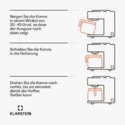 [Gebraucht] Filterkaffeemaschine Arabica -KLarstein Verkaufsgeschäft 10035588 de 0004 usp