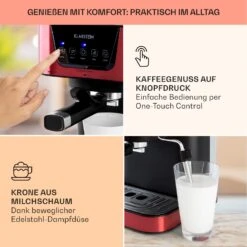 [Gebraucht] Arabica Espressomaschine -KLarstein Verkaufsgeschäft 10035589 de 0003 usp