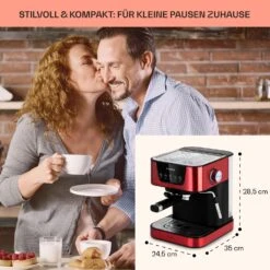 [Gebraucht] Arabica Espressomaschine -KLarstein Verkaufsgeschäft 10035589 de 0005 usp